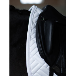 Moderne dressuurdekje Equestrian Stockholm Wit perfectie