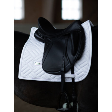 Moderne dressuurdekje Equestrian Stockholm Wit perfectie