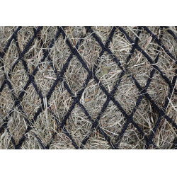 Filet voor hooi soft mesh Shires Zwart