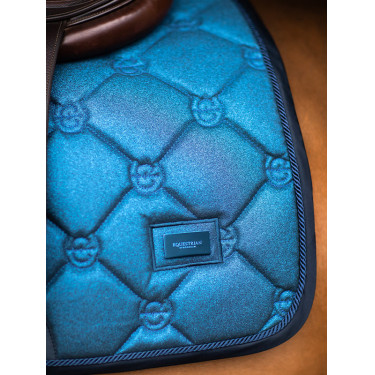 Equestrian Stockholm springzadelpad Prarie blauw Equestrian Stockholm springzadelpad Prarie blauw