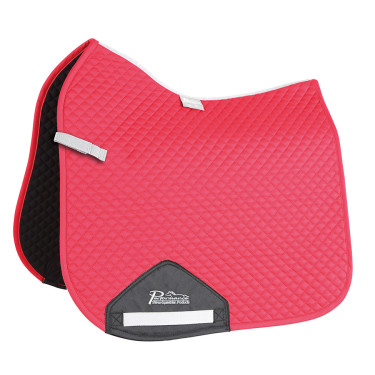 Zadeldek Dressuur Performance Shires Intens rood