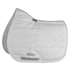 Comfortabele suède zadeldek Performance Shires Wit