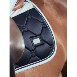 Equestrian Stockholm springzadelpad Middernacht-witte bies Marineblauw