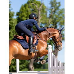 Equestrian Stockholm springzadelpad Modern Lagune blush Blauw