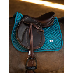 Equestrian Stockholm springzadelpad Modern Teal blauw