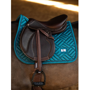 Equestrian Stockholm springzadelpad Modern Teal blauw