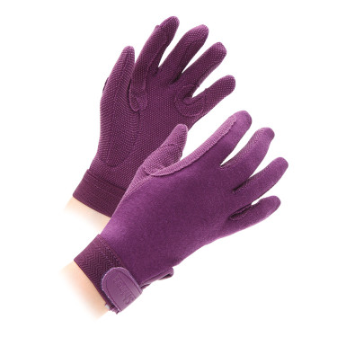 Gants Shires Newbury enfant Violet