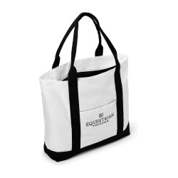 Tote bag Equestrian Stockholm Wit