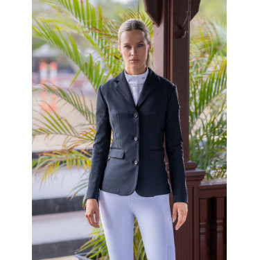 Wedstrijdjas Equestrian Stockholm Classic Marine Marineblauw Wedstrijdjas Equestrian Stockholm Classic Marine Marineblauw