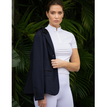 Wedstrijdjas Equestrian Stockholm Classic Marine Marineblauw Wedstrijdjas Equestrian Stockholm Classic Marine Marineblauw