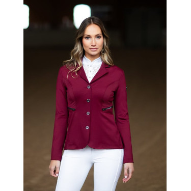 Wedstrijdjasje Equestrian Stockholm Select dames Bordeaux Wedstrijdjasje Equestrian Stockholm Select dames Bordeaux