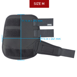 Neopreen beenbeschermers Horze Supreme Zwart Neopreen beenbeschermers Horze Supreme Zwart