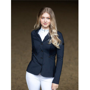 Wedstrijdjasje Equestrian Stockholm Select dames Marine Marineblauw Wedstrijdjasje Equestrian Stockholm Select dames Marine Marineblauw