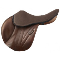 Gel zadelhoes In Acavallo 10 mm Dressuur Bruin