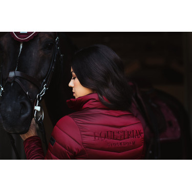 Dames lichtgewicht vest Equestrian Stockholm Classic Bordeaux Dames lichtgewicht vest Equestrian Stockholm Classic Bordeaux