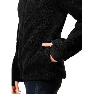 Heren Teddy fleecejas Equestrian Stockholm Zwarte editie