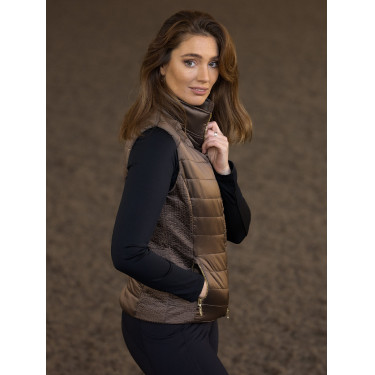 Dames bodywarmer Equestrian Stockholm Equestrian Champagne Beige