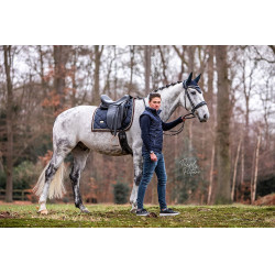 Mouwloos vest Equestrian Stockholm heren Marine Marineblauw