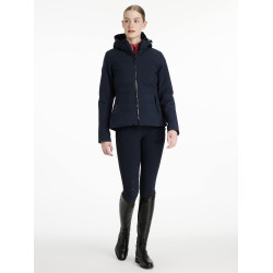 Hybride waterdichte jas LeMieux Brooke dames Marine Marineblauw