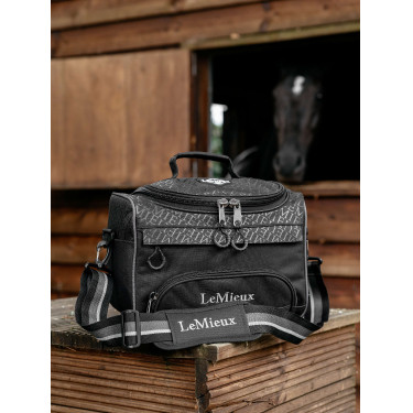 LeMieux ProKit Lite Grooming poetstas Zwart
