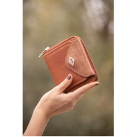Porte-monnaie Pénélope Clémence Cognac Bruin Porte-monnaie Pénélope Clémence Cognac Bruin
