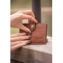 Porte-kaarthouder Pénélope Cartoon Cognac Bruin