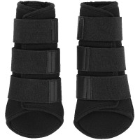 Gesloten peesbeschermers Riding World Zwart