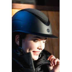 Alarion Diamond HKM Rijhelm Zwart / zwart