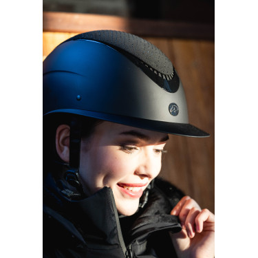 Alarion Diamond HKM Rijhelm Zwart / zwart