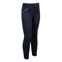 Pantalon Mia fullseat in siliconen HKM Donkerblauw