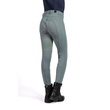 Pantalon Mia fullseat in siliconen HKM Salie Violet Pantalon Mia fullseat in siliconen HKM Salie Violet