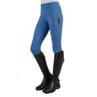 Legging Mia volledig siliconen zitvlak HKM Blauw