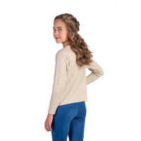 Mia HKM lange mouwen poloshirt Beige