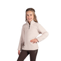 Kinderfleece trui Mia HKM Beige Kinderfleece trui Mia HKM Beige
