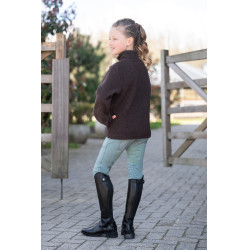 Kinderfleece trui Mia HKM Donkerbruin