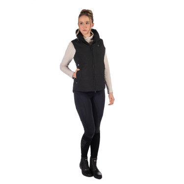 Canada Style verwarmd bodywarmer HKM Zwart