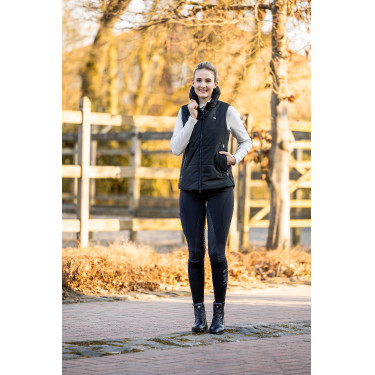 Canada Style verwarmd bodywarmer HKM Zwart