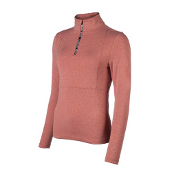 Functioneel T-shirt Supersoft II HKM Koper Bruin Functioneel T-shirt Supersoft II HKM Koper Bruin