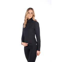 HKM Eva coltrui met lange mouwen T-shirt Zwart HKM Eva coltrui met lange mouwen T-shirt Zwart