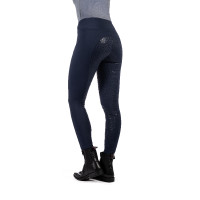 HKM Rio legging met volledige siliconen zitvlak Donkerblauw