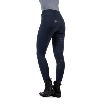 HKM Rio legging met volledige siliconen zitvlak Donkerblauw
