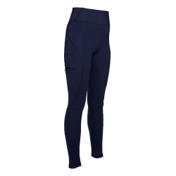HKM Rio legging met volledige siliconen zitvlak Donkerblauw