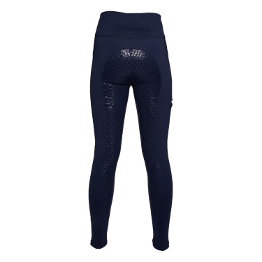 HKM Rio legging met volledige siliconen zitvlak Donkerblauw