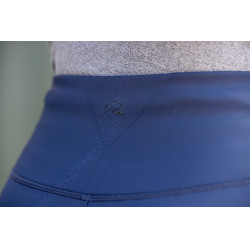 HKM Rio legging met volledige siliconen zitvlak Donkerblauw