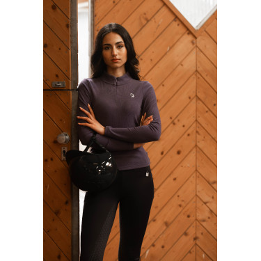 Legging Arezzo fullseat in siliconen Lauria Garrelli Donkerblauw