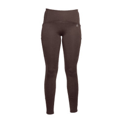 Legging Arezzo fullseat in siliconen Lauria Garrelli Donkerbruin
