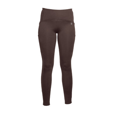 Legging Arezzo fullseat in siliconen Lauria Garrelli Donkerbruin