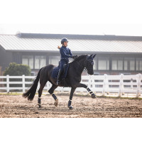 Leren riem Arezzo Lauria Garrelli Indigo Blauw