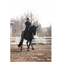 Leren riem Arezzo Lauria Garrelli Indigo Blauw