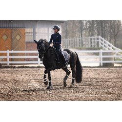 Leren riem Arezzo Lauria Garrelli Indigo Blauw